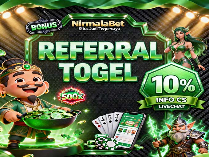 NirmalaBet Slot BSI Online Bonus New Member Terbesar